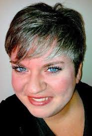 Jackie's Silver Pixie Hair: Embracing Her Gray!