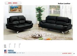 Shop leather sofa loveseats at discount prices on your online superstore, one way furniture for the very best in reclining, sectional, and recliner sofas. Sf 282 Italian Black Leather Sofa Loveseat Chair Set By Pantek Furniture