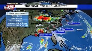 Tropical storm claudette becomes third named storm of the season. Gz1pgll02acsvm