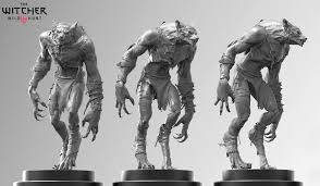 The Art Of The Witcher 3 Werewolf The Witcher Witcher Monsters