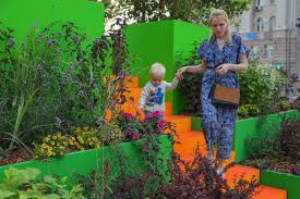 Studio Fink Matthew Childs Design Collaborated On Temporary Landscape Play Installation In Moscow Play Playground Inst Landscape Landscape Design Design