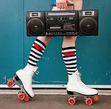 Artistic roller skating is a sport similar to figure skating but where competitors wear roller skates instead of ice skates. Girl Roller Skates Aesthetic Novocom Top