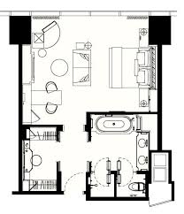 Located in the prestigious kl sentral, the st. The St Regis Kuala Lumpur Deluxe Room 63sqm 678sqft Hotel Room Design Plan Hotel Room Design Hotel Room Plan