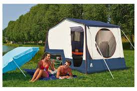 La solena est le compagnon idéal de vos virées et voyages à 2! Caravane Pliante Solena Modele 2020 Raclet