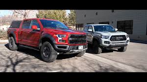 To test out the new tacoma trd pro, toyota attempted to create a mini baja in its backyard at a former limestone quarry known as northwest ohv park in bridgeport, texas, about 80. Ford F 150 Raptor Compared To Toyota Tacoma Trd Pro Dominates In Power And Tech Autoevolution