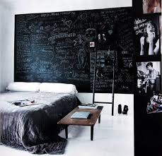 Chalkboard wood frame hanging on wall. 45 Chalkboard Wall Ideas For Different Spaces