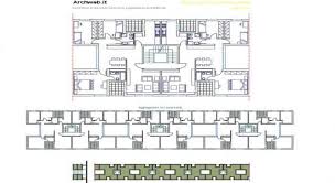Autocad File Cluster Plan Of Apartment In Dwg File How To Plan Colorful Furniture Roof Detail