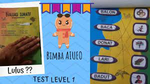 We did not find results for: Test Level 1 Bimba Aiueo Evaluasi Tahap 1 Youtube