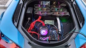 Precision computers established 1993 specialises in building custom crypto mining gpu pc rig in australia. This Guy Built A Mining Rig In The Back Of His Bmw Just To Annoy Gamers Pc Gamer