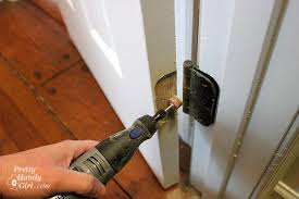 Confirm the measurements of the damaged area. Fixing Common Door Problems Pretty Handy Girl
