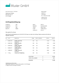Einen (geheimen) auftrag ausführen, befolgen, erfüllen. Auftragsbestatigung Muster Vorlage Kostenlos Weclapp Com