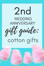 second wedding anniversary gift guide
