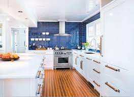 Tour A Stonington Beachouse With Blue Hues Cottages Gardens Contemporary Kitchen Renovation Kitchen Design Contemporary Kitchen