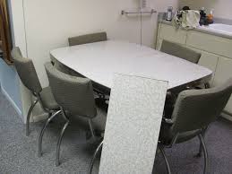 Vintage Douglas Furniture Dinette Set Gray Table 5 Chairs And Leave Dinette Sets Grey Table Furniture