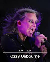 Ozzy Osborne has passed today. I'm so glad he got to perform at his last  concert recently. RIP Ozzy!!🙏🏻🙏🏻🙏🏻