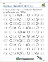 printable math puzzles 5th grade
