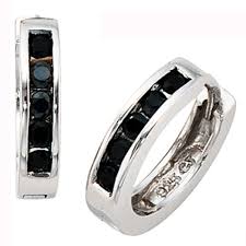 Stern creolen ohrringe silber 925 sterling silber (gestempelt und anlaufgeschützt) glänzend poliert Klappcreolen Mit Schwarzen Zirkonia 925 Sterling Silber Schmuck Ohrringe Ohrschmuck Creolen Silberschmuckwelt De