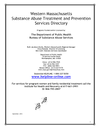 Outpatient Services Western Massachusetts Network To End