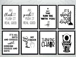 Black And White Framed Art For Bathroom Fine Art Quality Bathroom Prints Wall Art Poster Toilet Funny Home Pictures Ebay Poster Wall Art Bathroom Wall Art Toilet Pictures