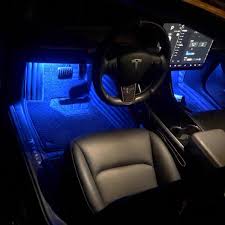 Scour the cabin and the only physical buttons you'll find are two unmarked scroll wheels on the steering wheel (left blank so tesla can change their functions if needs be via software updates), buttons for the electric. Tesla Ambient Led Interior Lighting Kit For Model 3 Model S Model X Model Y