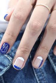 Next time you're in the mood for nail art, paint all ten nails and try giving just one of them a little extra pizzazz. 65 Awe Inspiring Nail Art Designs For Short Nails Nouvelle Nail Spa