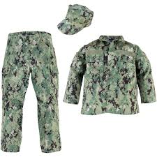 Trooper Clothing Kids Navy Nwu Iii Uniform 3 Pc Set Boys