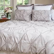 Light Grey Bedding The Valencia Dove Grey Pintuck Crane Canopy