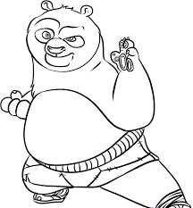 Push pack to pdf button and download pdf coloring book for free. Kungfu Panda Coloring Pages Coloring Home