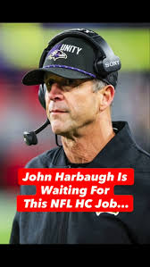 REPORT 🚨: NFL insider @allbrightnfl said Wednesday that John Harbaugh told  multiple teams he would only consider a head coaching job if he could bring  in his own general manager. According to