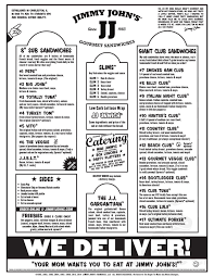 Dit is echte topper.in het gebied met geweldige klantenservice, uitstekende koffie en heerlijk eten aan te vullen. Jimmy John S Menu In Cocoa Beach Florida Usa