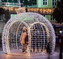 [Hot Item] Motif LED Ball Lights Christmas Santa Giant Decorations Outdoor  Outside Street Shopping Mall Park Garden Decorative Ornaments