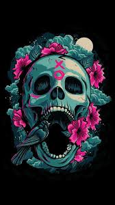 Colorful Skull Wallpapers Top Free Colorful Skull Backgrounds Wallpaperaccess We offer an extraordinary number of hd images that will instantly freshen up your smartphone or computer. colorful skull wallpapers top free