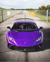 Lamborghini Huracan Performante Black And Blue Lamborghini Huracan Performante Painted In Viola Parsifae W Tricolore Stripes Along The Doors Photo Taken By Lamborghini Huracan Purple Car Lamborghini Cars