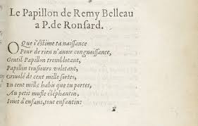 Les Papillons De Remy Belleau Et De Francis Ponge Poemes Le Blog De Jean Yves Cordier
