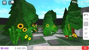Currently, the player can only grow plants and decorations. Beginning Of My New House Small Part Of The Garden Bloxburg
