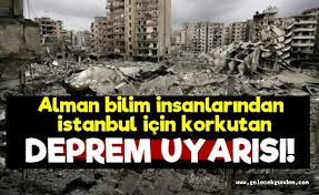 Olası bir büyük i̇stanbul depremi konusunda da açıklamalarda bulunan prof. Almanlardan Istanbul Icin Deprem Uyarisi