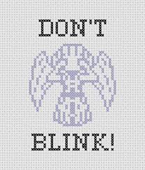 Download your free cross stitch pattern for free and enjoy countless hours of stitching. Free Pattern Weeping Angel Crafty Companion