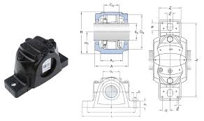 Snl520 617 Skf Split Plummer Block Housing For 90mm Shaft