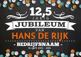 Al Een Flink Aantal Jaar In Dienst Gefeliciteerd Met Dit Jubileum Uitnodigingen Nl