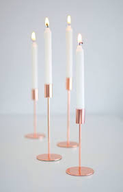Find many great new & used options and get the best deals for led light rose gold candle holders set at the best online prices at ebay! Rose Gold Candlesticks Great Accent For A Romantic Setting Rose Gold Decor Copper Interior Candle Holders