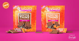 And now, you can have it in your morning mug! Edible Coffee Tierra Nueva Rolls Out Dunkin Coffee Thins At Cvs Stores Nationwide