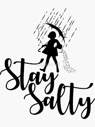 Stay Salty Salt Sticker By Elysianart Cricut Projects Vinyl Cricut Projects Beginner Cricut Design