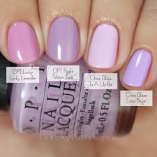 Opi Fall 2015 Venice Collection Comparisons Lilac Nails Lavender Nails Purple Nail Polish