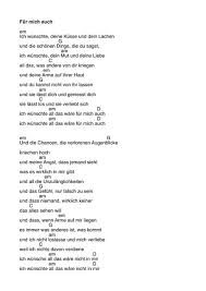 Texte Chords Maike Rosa Vogel