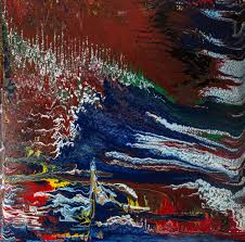 Aggressive Takeover Painting Abstract Artwork Art