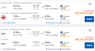 Comparez les prix des billets d'avion et partez vers des centaines de destinations ! Reservation En Ligne Billet Avion Dakar Etas Unis Avec Acgroupvoyages