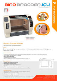 Large hinged door heat lamp incubator hookup instructions (2016 models). Curadle Pet Brooder 60 90 Autoelex Co Ltd Pdf Catalogs Technical Documentation Brochure