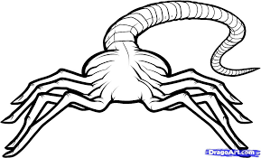 Maybe you would like to learn more about one of these? How To Draw A Facehugger Facehugger Alien Step 7 Facehugger Horror Coloring Pages Facehugger Art