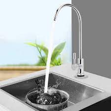 Luxury modern swan neck chrome drinking water tap. Ro Water Faucet Mini Swan Neck Drinking Water Filter Tap Reverse Osmosis Purifier Filtration Drinking Water Filter Faucet Amazon In Home Kitchen