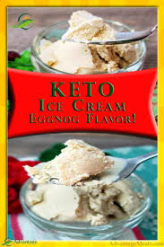Keto Eggnog Ice Cream Recipe Recipe Eggnog Ice Cream Low Carb Ice Cream Recipe Keto Dessert Recipes